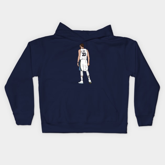 Marc Gasol Back-To Kids Hoodie by rattraptees